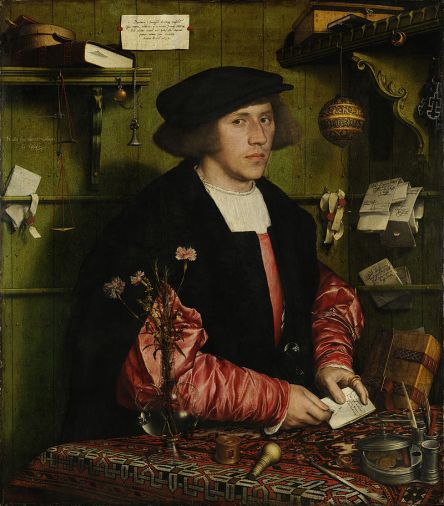 800px-Hans_Holbein_der_Jüngere_-_Der_Kaufmann_Georg_Gisze_-_Google_Art_Project